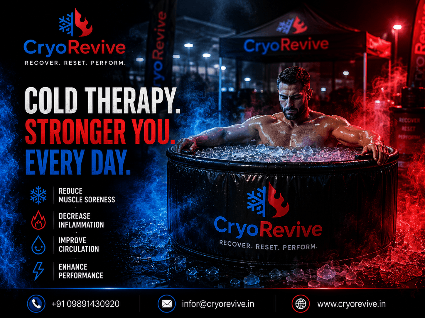 Ice Bath Therapy Chamber
