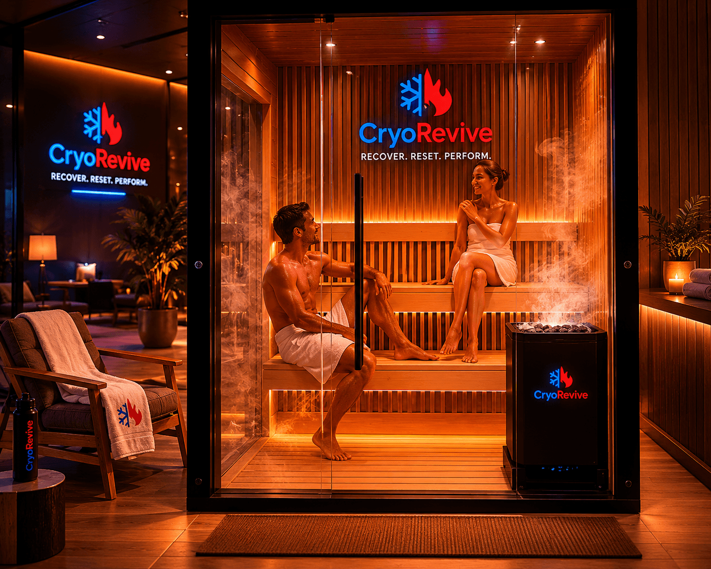 Steam Sauna Interior